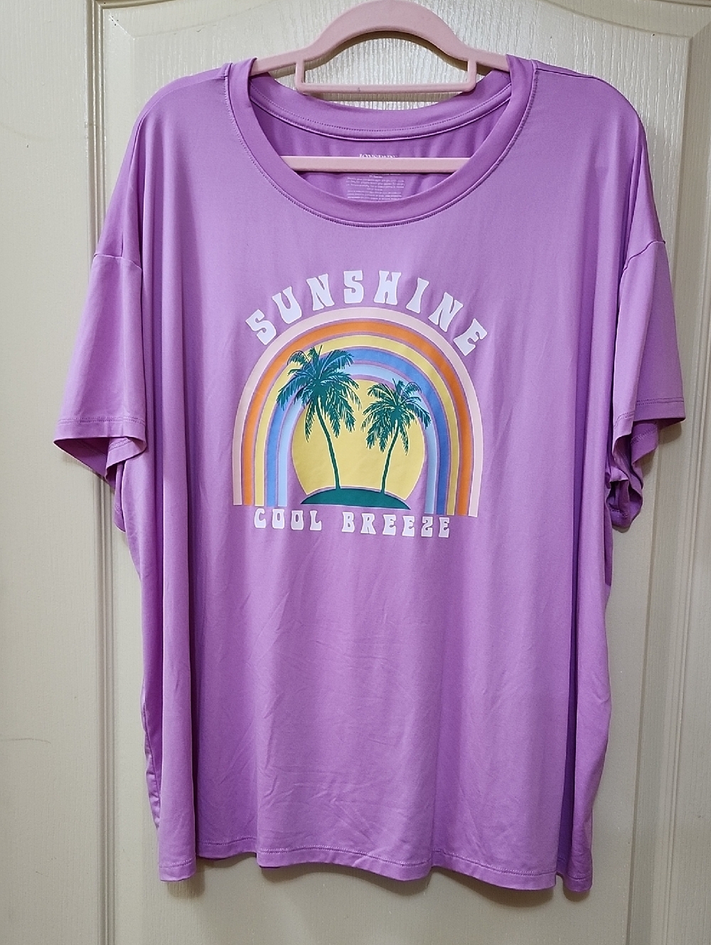 JOYSPUN "SUNSHINE COOL BREEZE" PAJAMA SHIRT